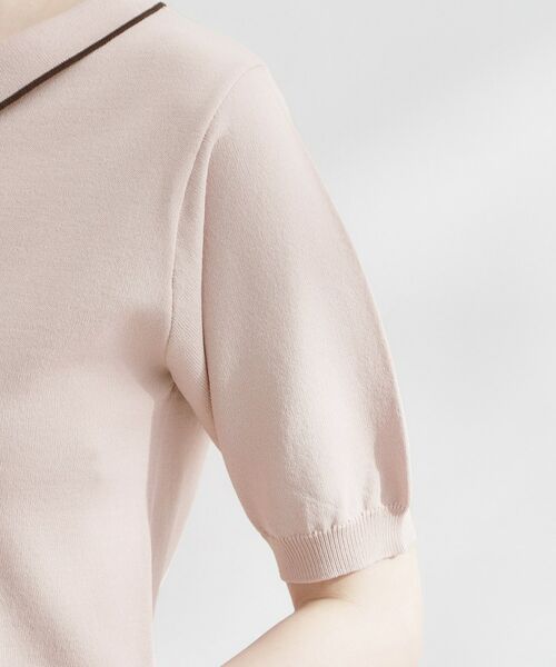 Couture Brooch / クチュールブローチ ニット・セーター | フリルポロ衿ニット | 詳細28