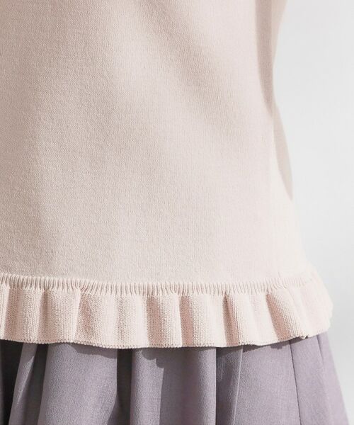 Couture Brooch / クチュールブローチ ニット・セーター | フリルポロ衿ニット | 詳細29