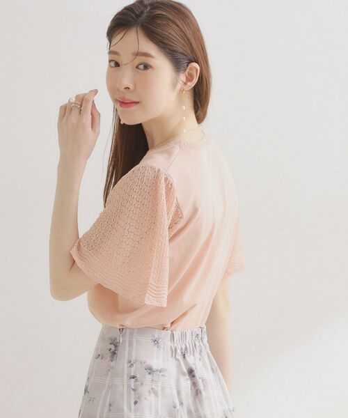 Couture Brooch / クチュールブローチ ニット・セーター | 透かしフレアー袖ニットトップス | 詳細18