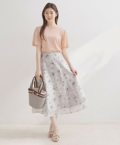 Couture Brooch / クチュールブローチ ニット・セーター | 透かしフレアー袖ニットトップス | 詳細20