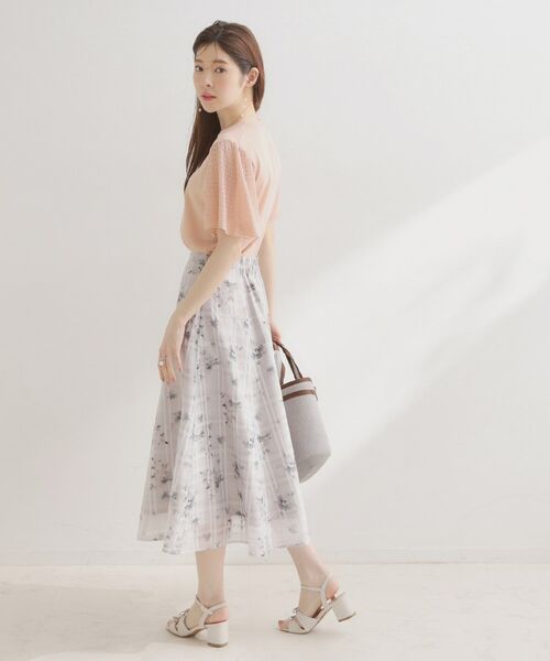 Couture Brooch / クチュールブローチ ニット・セーター | 透かしフレアー袖ニットトップス | 詳細22