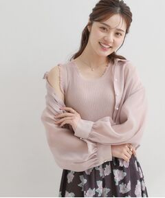 Couture Brooch / クチュールブローチ キャミソール・チューブトップ | フリルニットタンクトップ