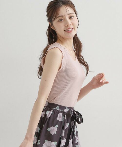 Couture Brooch / クチュールブローチ キャミソール・チューブトップ | フリルニットタンクトップ | 詳細17