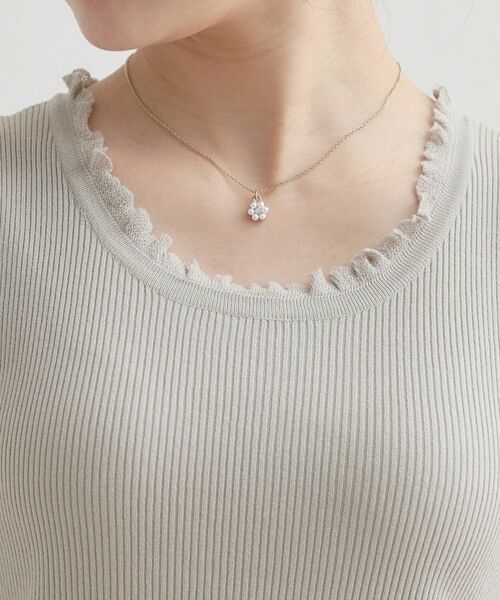 Couture Brooch / クチュールブローチ キャミソール・チューブトップ | フリルニットタンクトップ | 詳細25