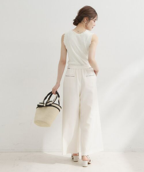 Couture Brooch / クチュールブローチ キャミソール・チューブトップ | フリルニットタンクトップ | 詳細5