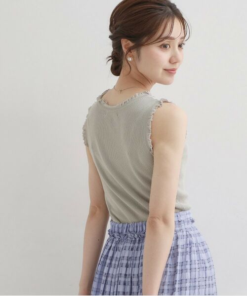 Couture Brooch / クチュールブローチ キャミソール・チューブトップ | フリルニットタンクトップ | 詳細9