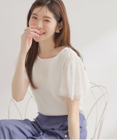 Couture Brooch / クチュールブローチ カットソー | テレコレーストップス