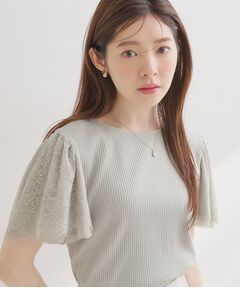 Couture Brooch / クチュールブローチ カットソー | テレコレーストップス