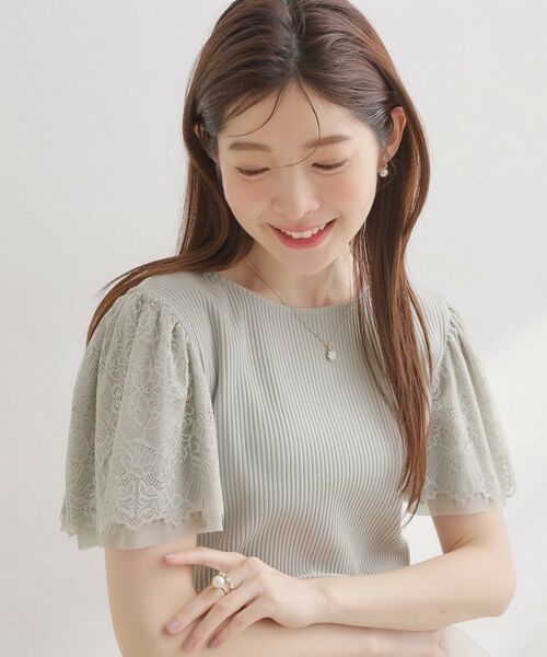 Couture Brooch / クチュールブローチ カットソー | テレコレーストップス | 詳細15