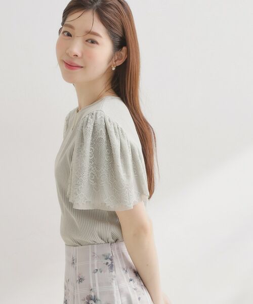 Couture Brooch / クチュールブローチ カットソー | テレコレーストップス | 詳細16