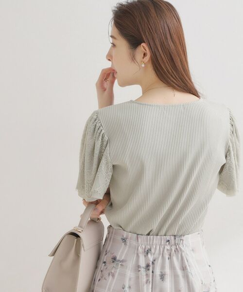 Couture Brooch / クチュールブローチ カットソー | テレコレーストップス | 詳細17