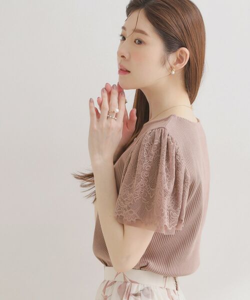 Couture Brooch / クチュールブローチ カットソー | テレコレーストップス | 詳細23