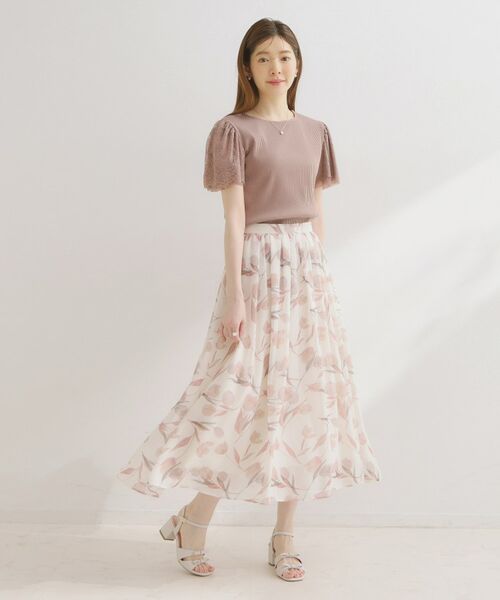 Couture Brooch / クチュールブローチ カットソー | テレコレーストップス | 詳細25