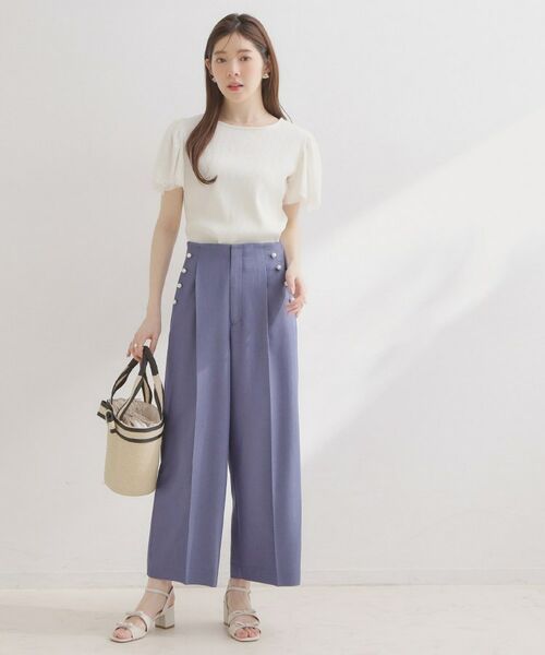 Couture Brooch / クチュールブローチ カットソー | テレコレーストップス | 詳細3