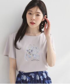 Couture Brooch / クチュールブローチ Tシャツ | トウシューズプリントTシャツ