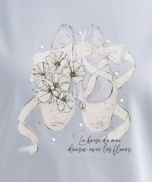 Couture Brooch / クチュールブローチ Tシャツ | トウシューズプリントTシャツ | 詳細29