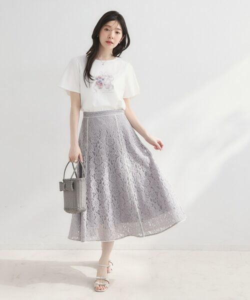 Couture Brooch / クチュールブローチ Tシャツ | トウシューズプリントTシャツ | 詳細5