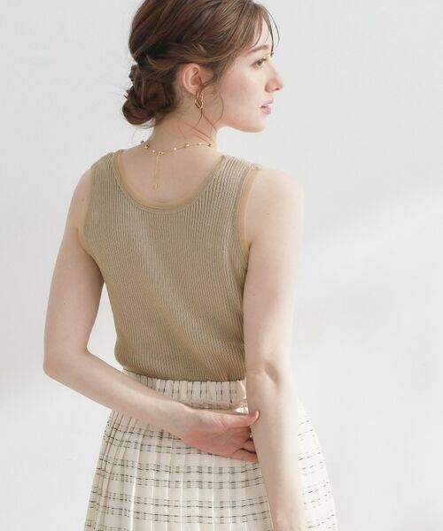 Couture Brooch / クチュールブローチ キャミソール・チューブトップ | チュール付きタンクトップ | 詳細16