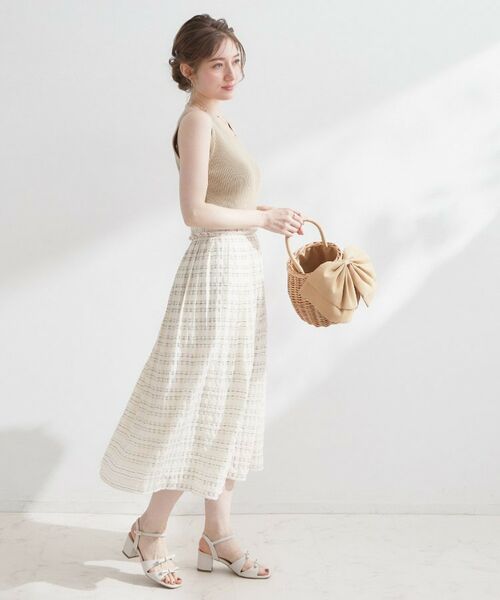 Couture Brooch / クチュールブローチ キャミソール・チューブトップ | チュール付きタンクトップ | 詳細18