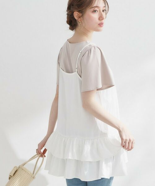 Couture Brooch / クチュールブローチ キャミソール・チューブトップ | 裾フリルキャミ | 詳細3