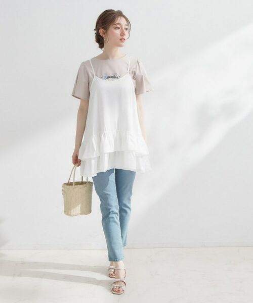 Couture Brooch / クチュールブローチ キャミソール・チューブトップ | 裾フリルキャミ | 詳細5