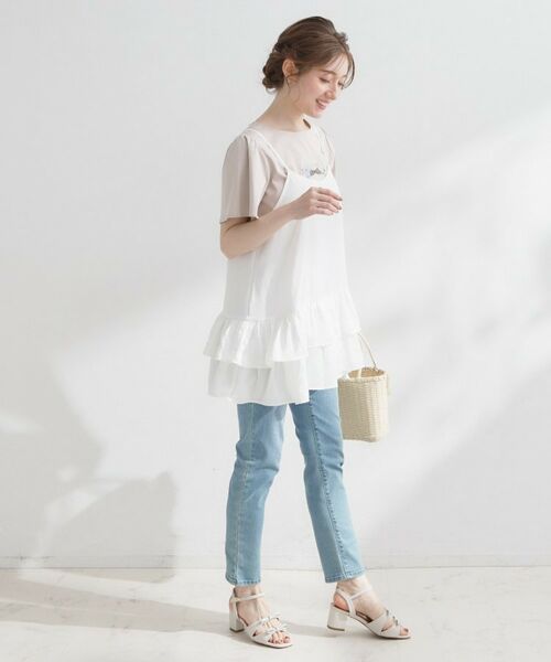 Couture Brooch / クチュールブローチ キャミソール・チューブトップ | 裾フリルキャミ | 詳細6