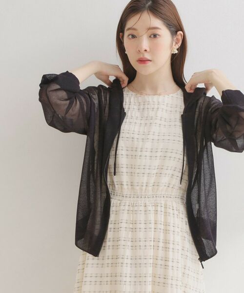 Couture Brooch / クチュールブローチ カーディガン・ボレロ | LEVITAジップアップフーディー | 詳細10