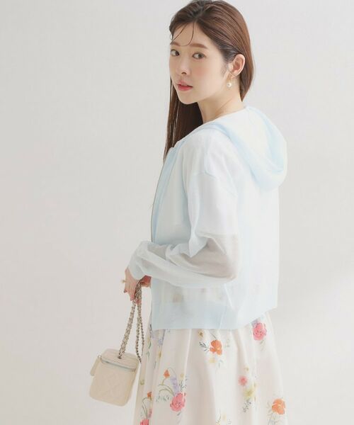 Couture Brooch / クチュールブローチ カーディガン・ボレロ | LEVITAジップアップフーディー | 詳細16