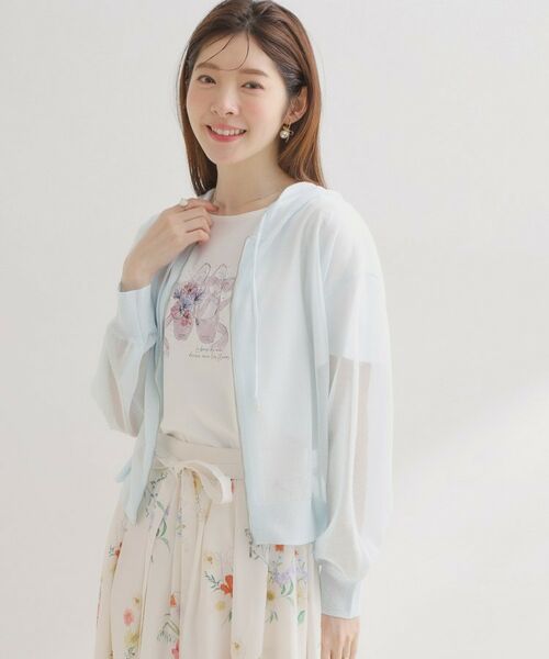 Couture Brooch / クチュールブローチ カーディガン・ボレロ | LEVITAジップアップフーディー | 詳細17