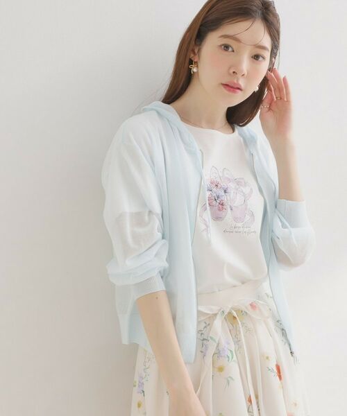 Couture Brooch / クチュールブローチ カーディガン・ボレロ | LEVITAジップアップフーディー | 詳細18