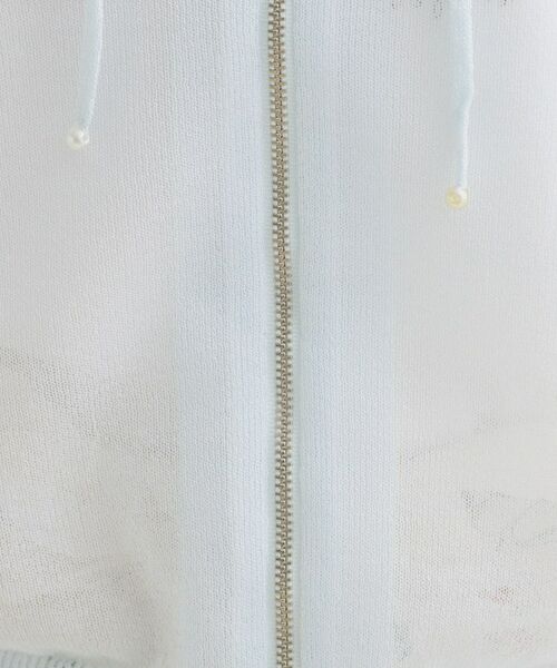 Couture Brooch / クチュールブローチ カーディガン・ボレロ | LEVITAジップアップフーディー | 詳細22