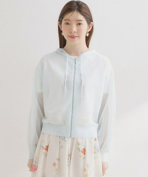 Couture Brooch / クチュールブローチ カーディガン・ボレロ | LEVITAジップアップフーディー | 詳細23