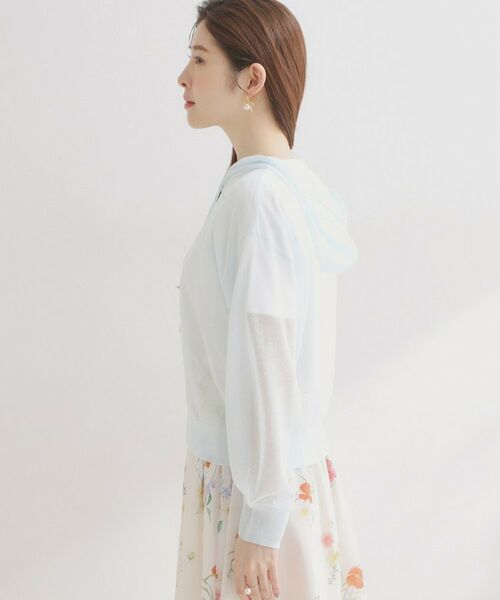 Couture Brooch / クチュールブローチ カーディガン・ボレロ | LEVITAジップアップフーディー | 詳細24