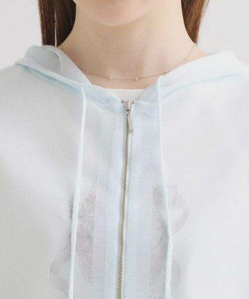 Couture Brooch / クチュールブローチ カーディガン・ボレロ | LEVITAジップアップフーディー | 詳細26