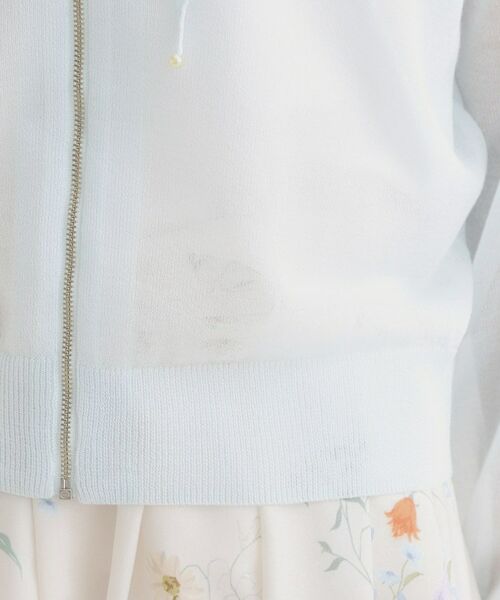 Couture Brooch / クチュールブローチ カーディガン・ボレロ | LEVITAジップアップフーディー | 詳細28