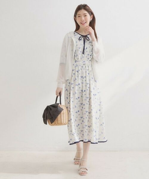 Couture Brooch / クチュールブローチ カーディガン・ボレロ | LEVITAジップアップフーディー | 詳細4