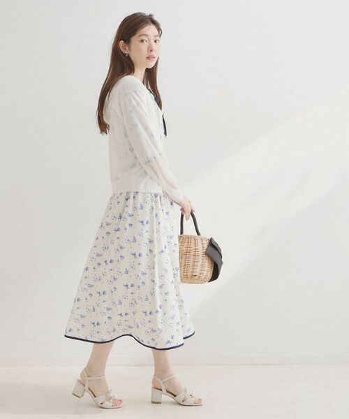 Couture Brooch / クチュールブローチ カーディガン・ボレロ | LEVITAジップアップフーディー | 詳細5