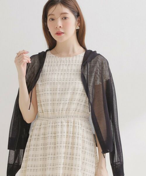 Couture Brooch / クチュールブローチ カーディガン・ボレロ | LEVITAジップアップフーディー | 詳細8