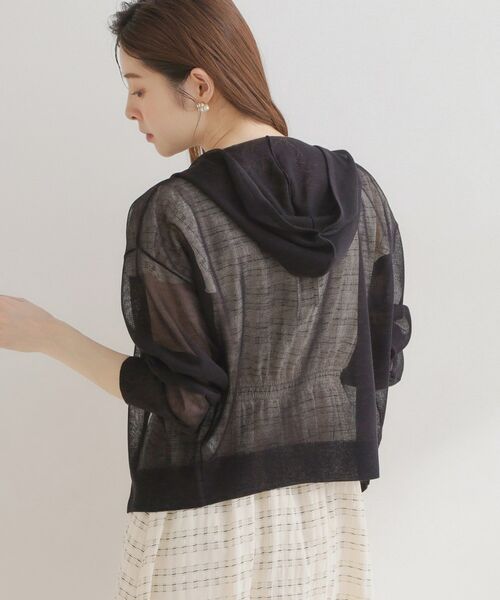 Couture Brooch / クチュールブローチ カーディガン・ボレロ | LEVITAジップアップフーディー | 詳細9