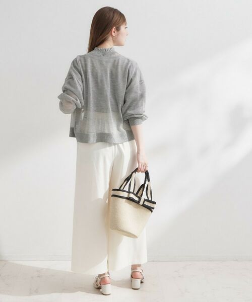 Couture Brooch / クチュールブローチ カーディガン・ボレロ | LEVITAダブルパール調釦カーディ | 詳細13