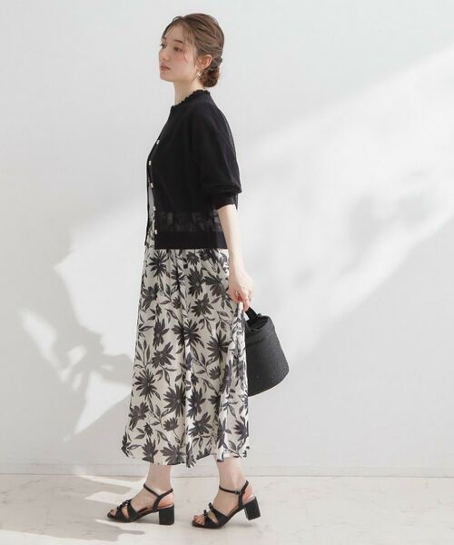 Couture Brooch / クチュールブローチ カーディガン・ボレロ | LEVITAダブルパール調釦カーディ | 詳細19