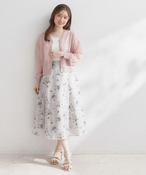 Couture Brooch / クチュールブローチ カーディガン・ボレロ | LEVITAダブルパール調釦カーディ | 詳細26