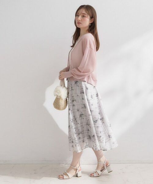 Couture Brooch / クチュールブローチ カーディガン・ボレロ | LEVITAダブルパール調釦カーディ | 詳細27