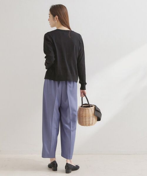 Couture Brooch / クチュールブローチ カーディガン・ボレロ | ポイント透かしビジュー釦カーディ | 詳細18