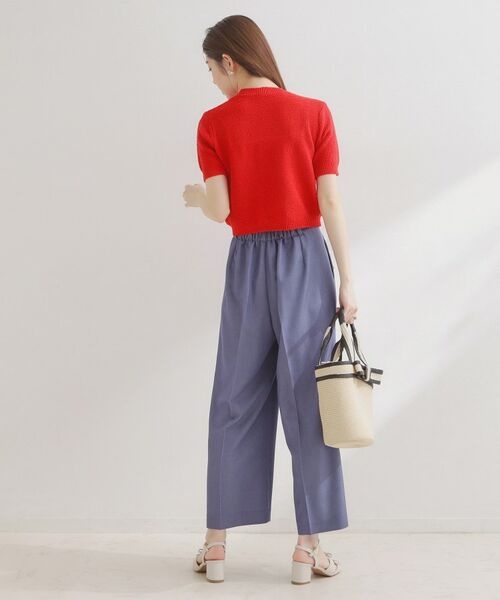 Couture Brooch / クチュールブローチ カーディガン・ボレロ | ポケット付き半袖カーディガン | 詳細14