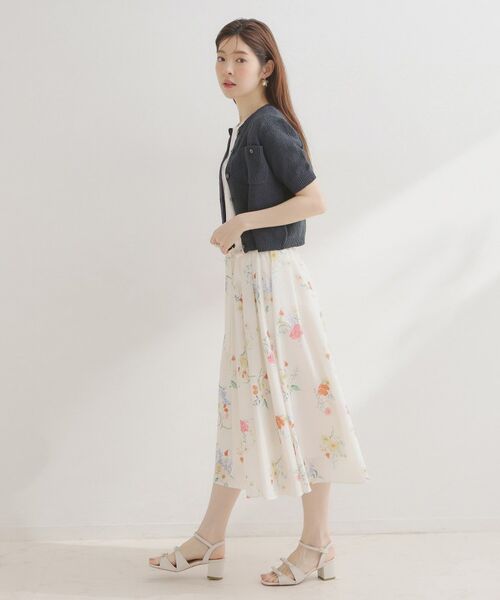 Couture Brooch / クチュールブローチ カーディガン・ボレロ | ポケット付き半袖カーディガン | 詳細22