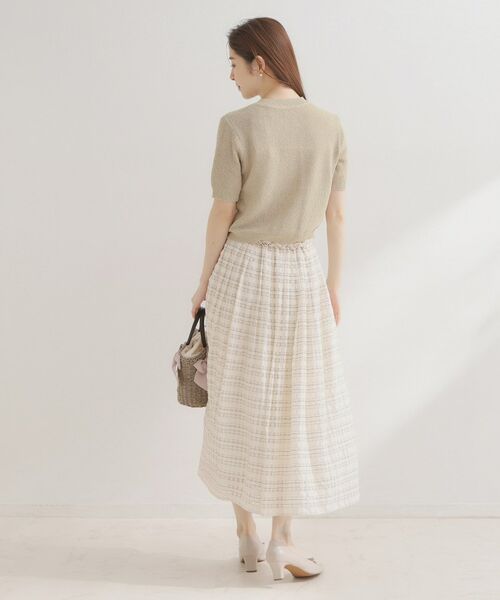 Couture Brooch / クチュールブローチ カーディガン・ボレロ | ポケット付き半袖カーディガン | 詳細7