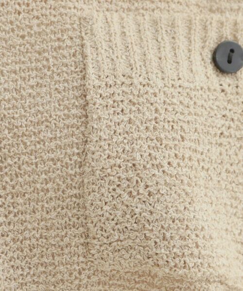 Couture Brooch / クチュールブローチ カーディガン・ボレロ | ポケット付き半袖カーディガン | 詳細8