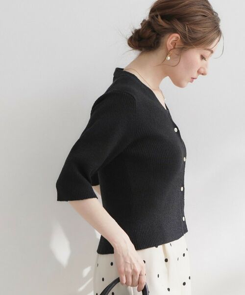 Couture Brooch / クチュールブローチ カーディガン・ボレロ | パワショルカーディガン | 詳細10