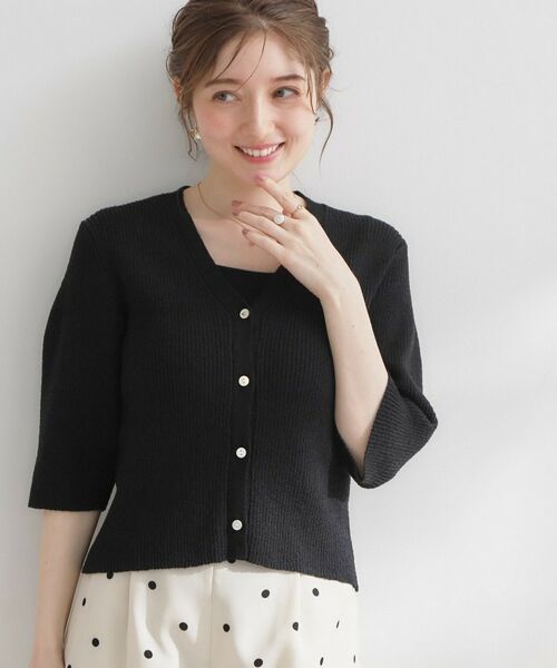 Couture Brooch / クチュールブローチ カーディガン・ボレロ | パワショルカーディガン | 詳細9